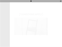 Tablet Screenshot of conditionsapply.co.uk