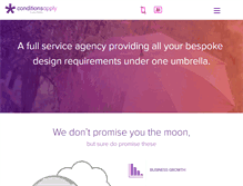 Tablet Screenshot of conditionsapply.net